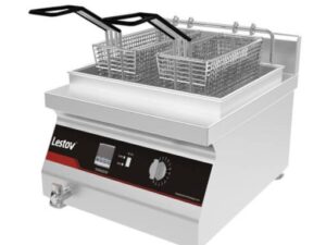 Dual Basket Commercial Tabletop Induction Deep Fryer LT-TZL-B105