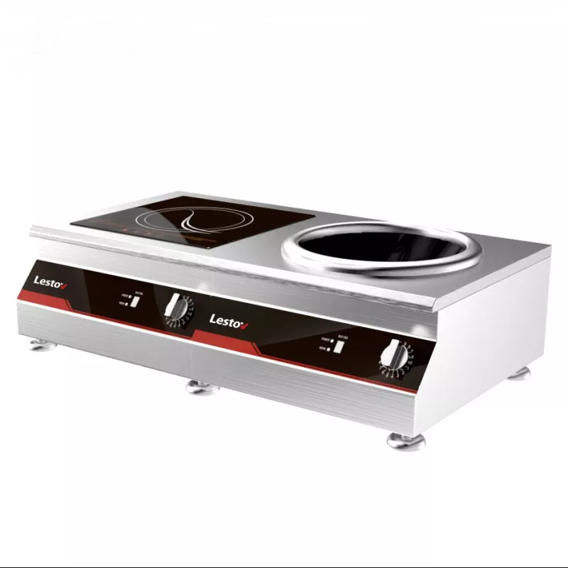 Tabletop 2 Burners Restaurant Induction Wok Cooker LT-TPA-B135